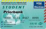 Priorbank Visa Electron - ISIC
