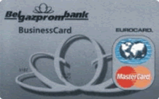 Банковская карточка MasterCard Business или Maestro ОАО "Белгазпромбанк" (корпоративные карточки)