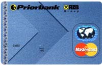 Банковская карточка MasterCard "Приорбанк" ОАО