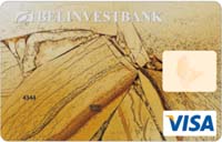 Банковская карточка ОАО "Белинвестбанк" VISA Gold