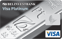 Банковская карточка ОАО "Белинвестбанк" VISA Gold